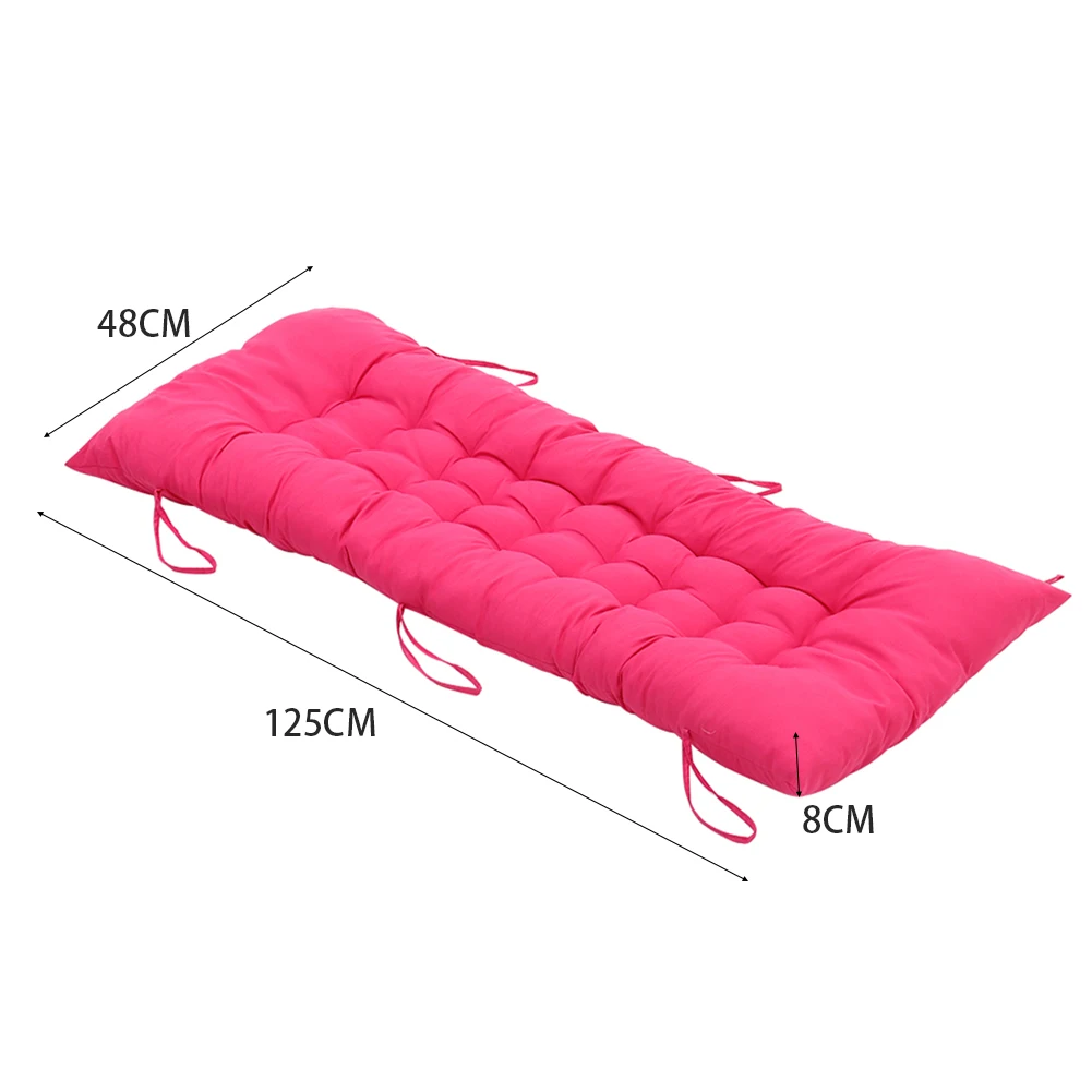 Voltsify Thick Soft Comfortable Chaise Lounge Chair Cushion with Attached Ties for Recliners, Sun Loungers, Beach Chairs