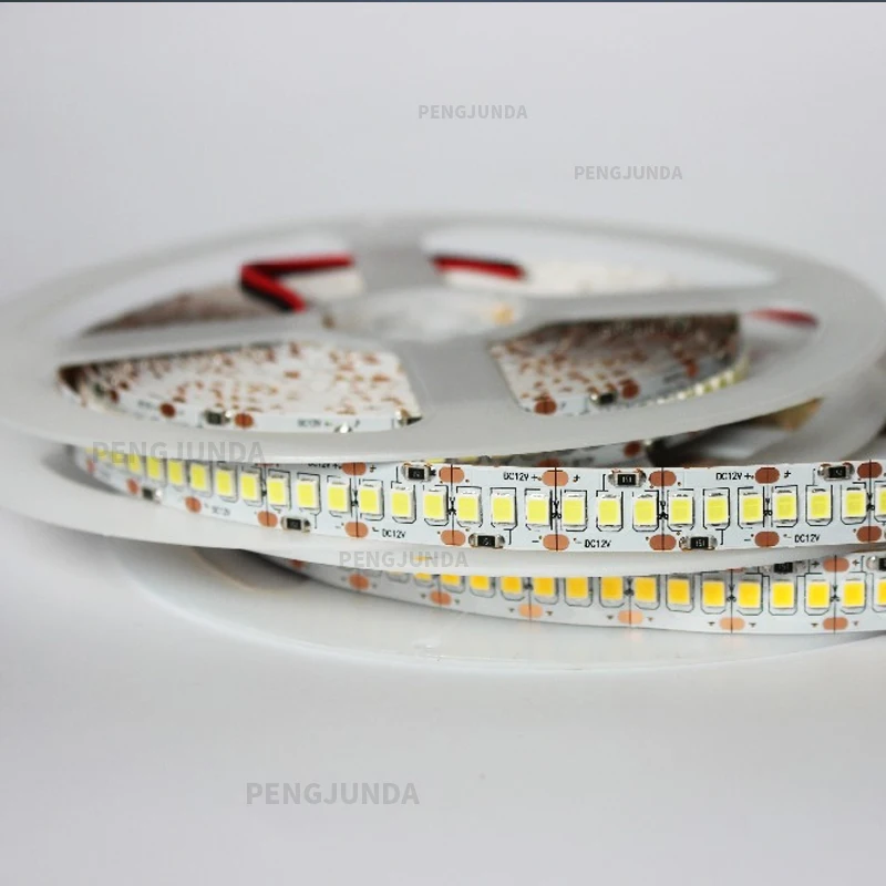 2835 LED Strip 240 led/M 5M DC12V Waterproof Flexible light tape showcase led more bright LED strip white warm
