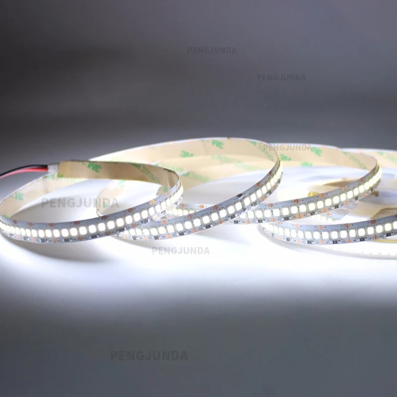 2835 LED Strip 240 led/M 5M DC12V Waterproof Flexible light tape showcase led more bright LED strip white warm