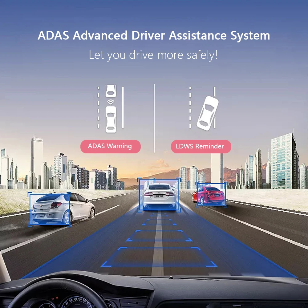 Podofo ADAS USB DVR Camera For Car DVD Android Player Dash Cam Suit for Full HD Head Unit Auto Audio