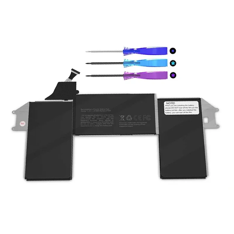 A1965 A1932 A2179 Laptop Battery for MacBook Air 13'' Model 2018 2019 2020 Version EMC 3184 3302 Replacement Battery 4379mAh
