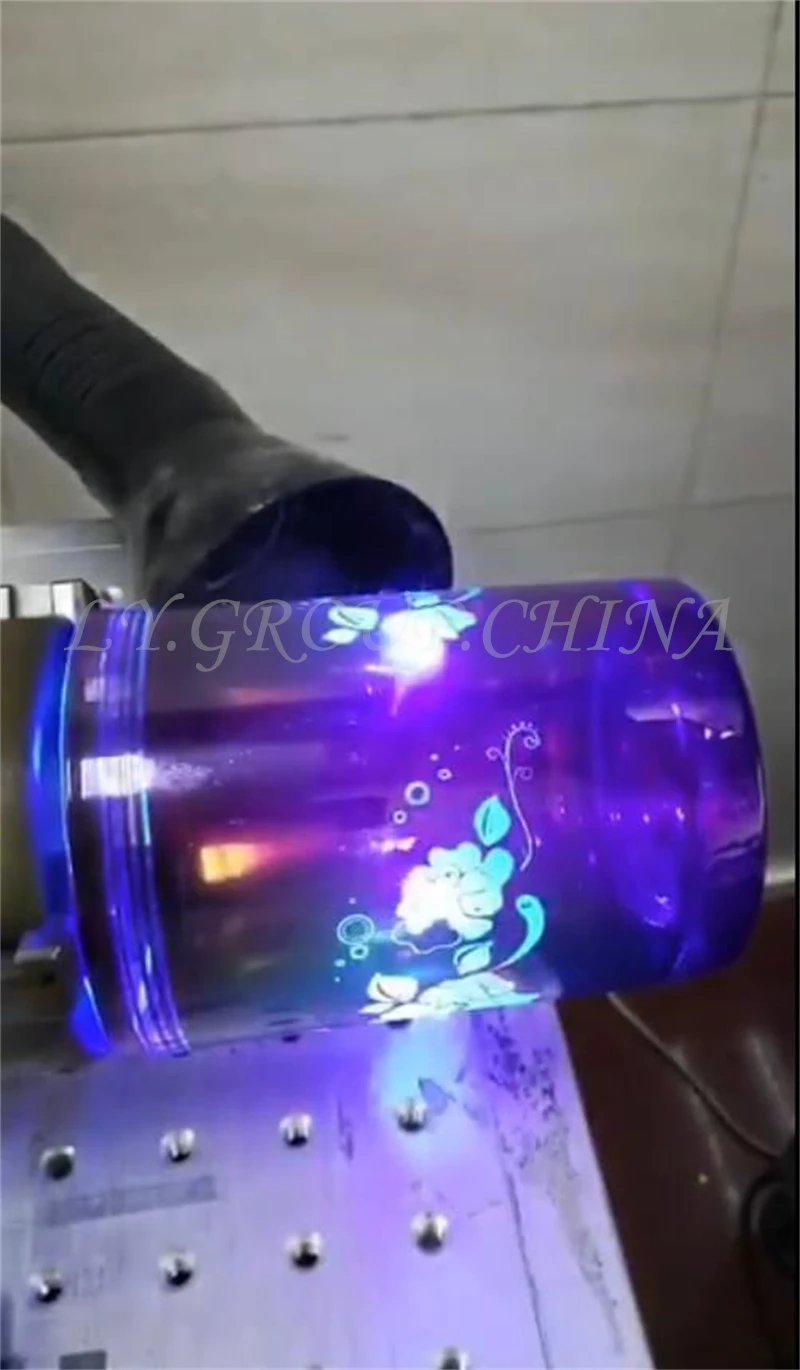 10W UV Laser Marking Machine 5W Glass Engraving Engraver Meatl Carving Machine With Chiller