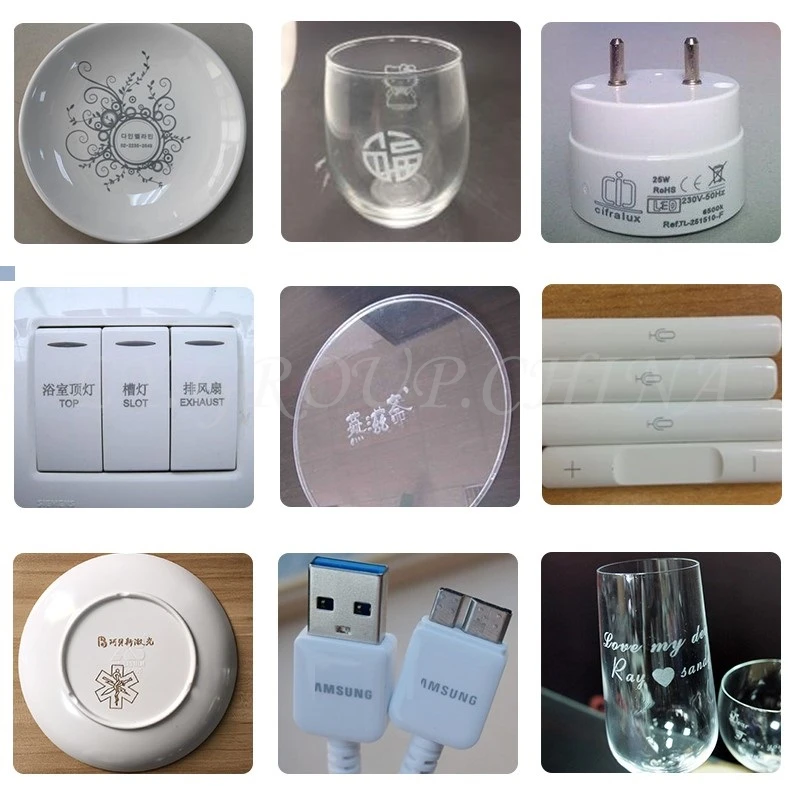10W UV Laser Marking Machine 5W Glass Engraving Engraver Meatl Carving Machine With Chiller