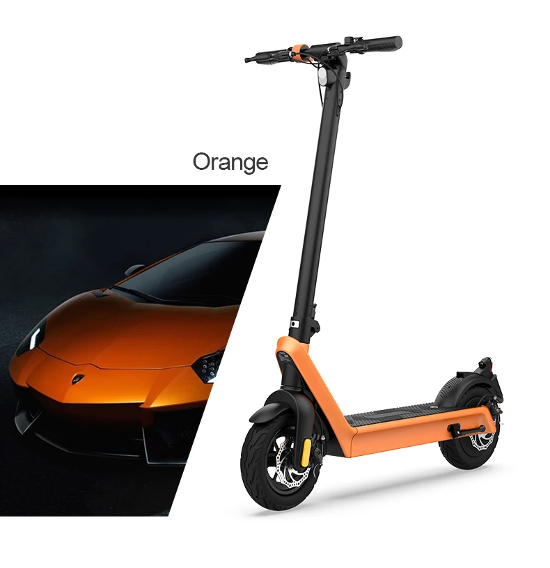 Warehouse In Europe USA 48V/15Ah Battery 10 Inches X9 Electric Scooter Foldable Frame 500W Brushless Motor 65KM Mileage Escooter