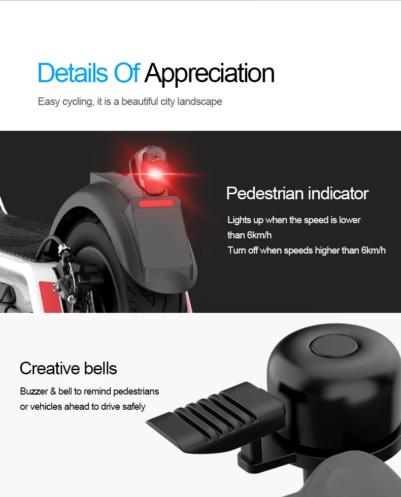 Warehouse In Europe USA 48V/15Ah Battery 10 Inches X9 Electric Scooter Foldable Frame 500W Brushless Motor 65KM Mileage Escooter