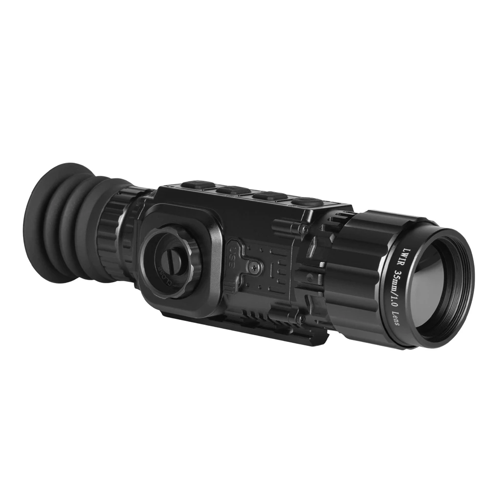 Thermal Imaging Scope 384x288PX 35mm Lens Infrared Thermal Monocular Camera Long Range Night Vision Device for Outdoor Hunting
