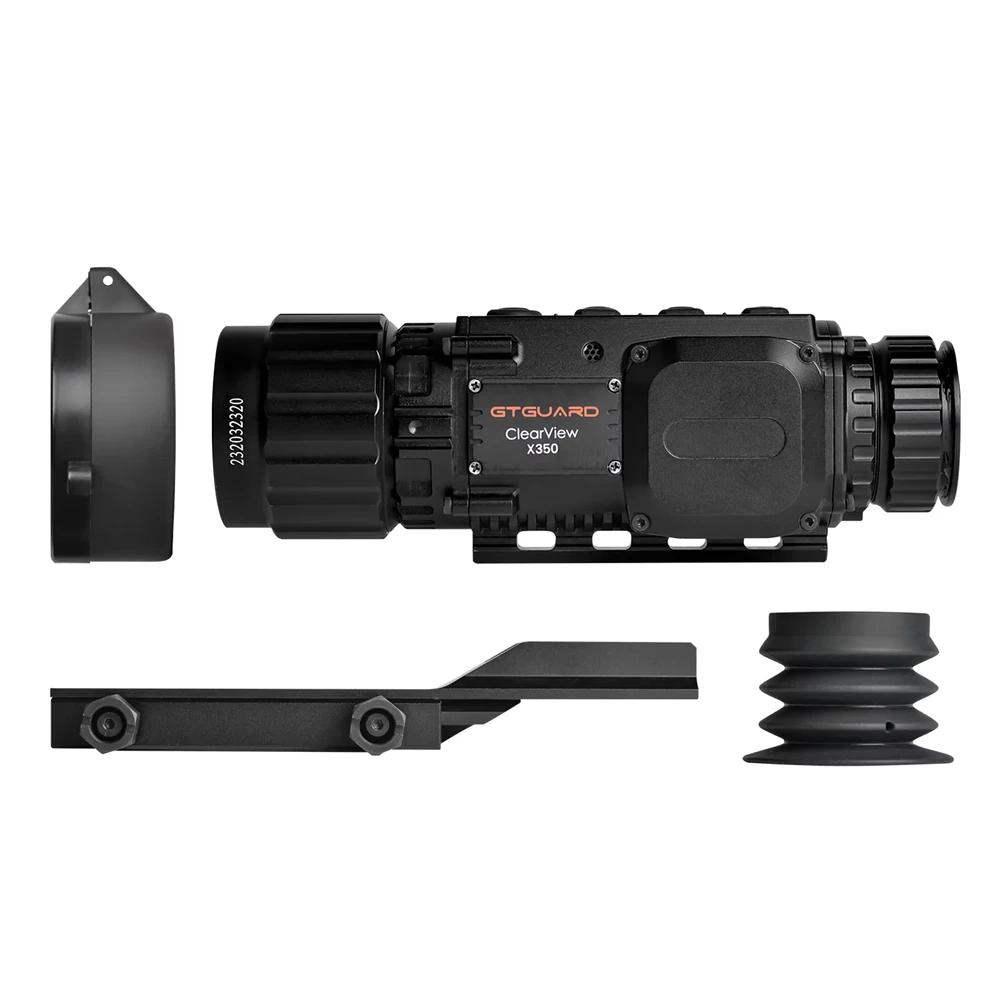 Thermal Imaging Scope 384x288PX 35mm Lens Infrared Thermal Monocular Camera Long Range Night Vision Device for Outdoor Hunting