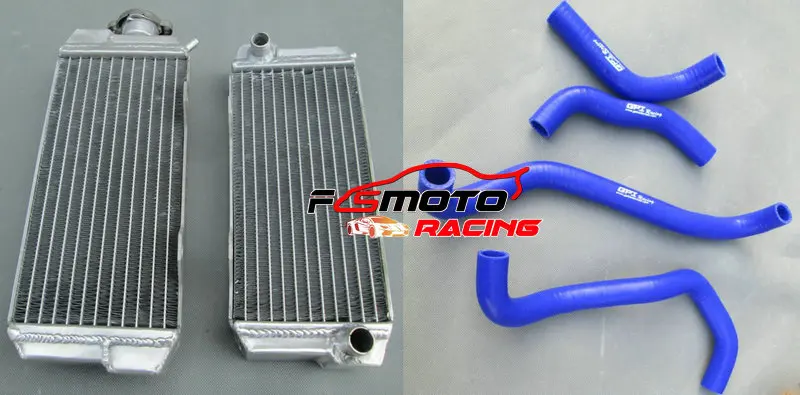 For HONDA ATC 250R 250 R 1985-1986 85 86 Aluminum Radiator + silicone Hose