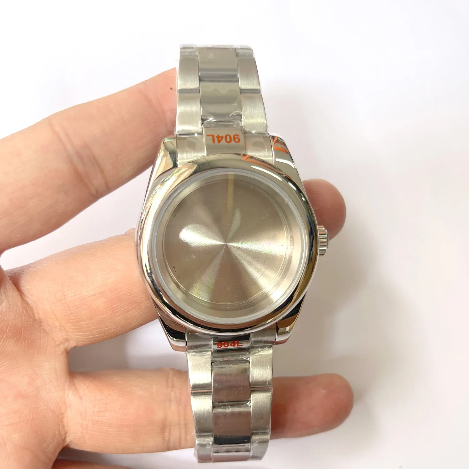 NH35 Watch Cases 36mm/39mm Stainless steel Oyster Bracelet Waterprpoof for NH35 NH36 movement 28.5mm Dial Datejust Watch Case