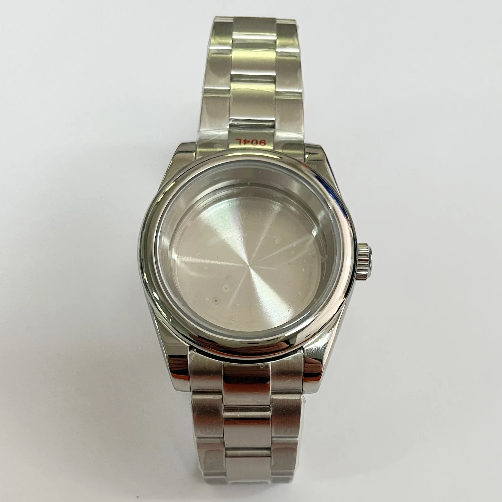 NH35 Watch Cases 36mm/39mm Stainless steel Oyster Bracelet Waterprpoof for NH35 NH36 movement 28.5mm Dial Datejust Watch Case