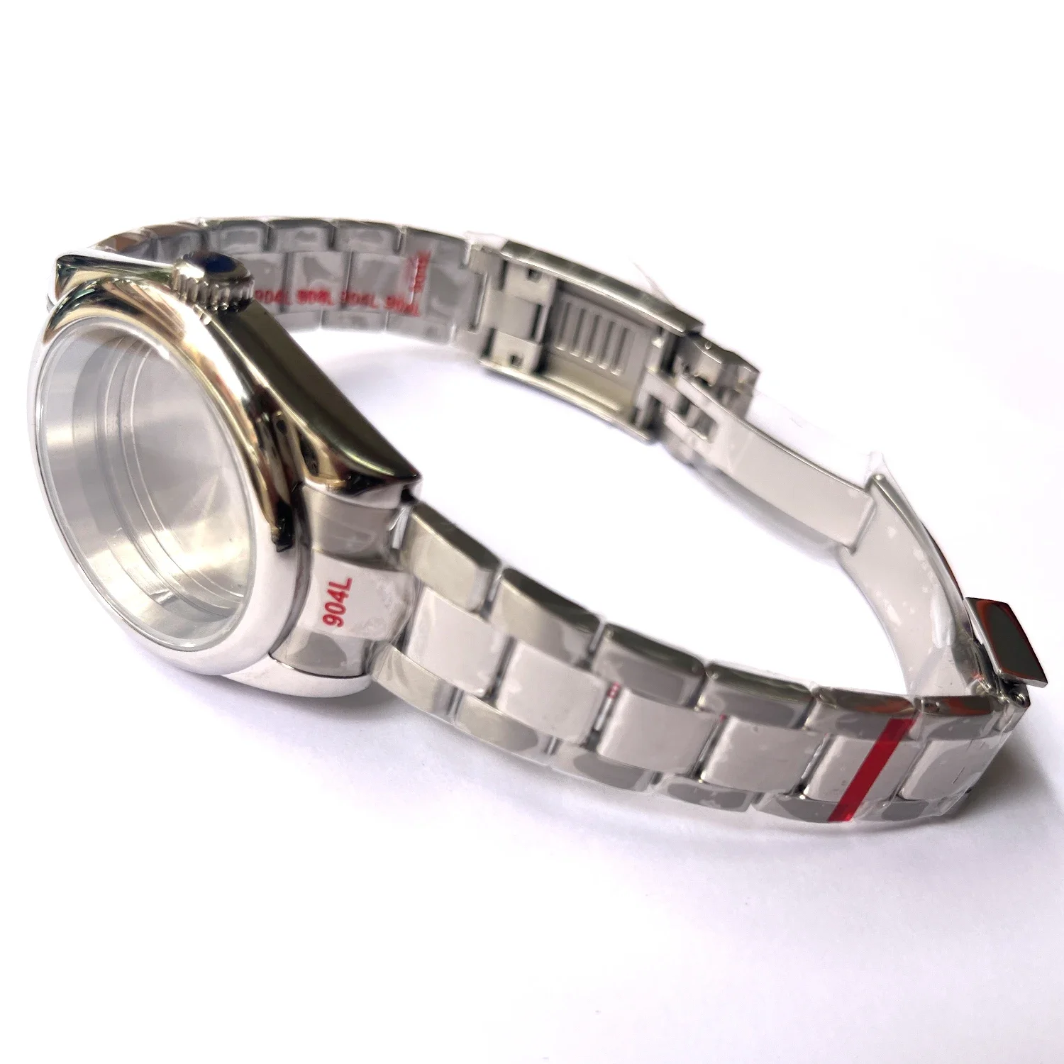 NH35 Watch Cases 36mm/39mm Stainless steel Oyster Bracelet Waterprpoof for NH35 NH36 movement 28.5mm Dial Datejust Watch Case