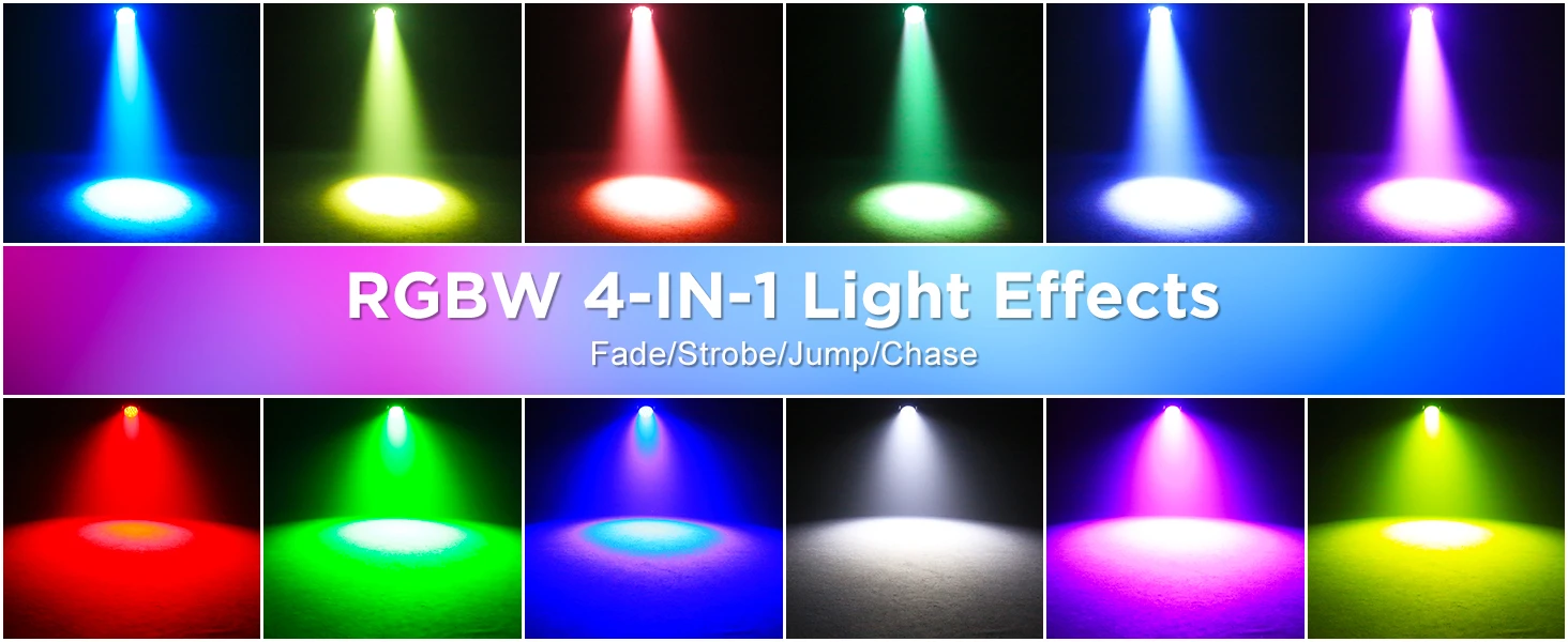 LeLeght 19x20w Moving Head Led RGBW 16/24 Channel 4 in 1 Stage Lights For DJ Light Christmas Bar Disco Party Halloween Deco