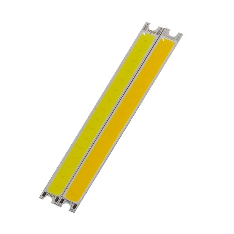 1-10 PCS DC 12V 100x8MM LED COB Bulb LED Panel Light LED Chips Bar Source Red Green Blue Warm White LED Lamp Lighting For DIY