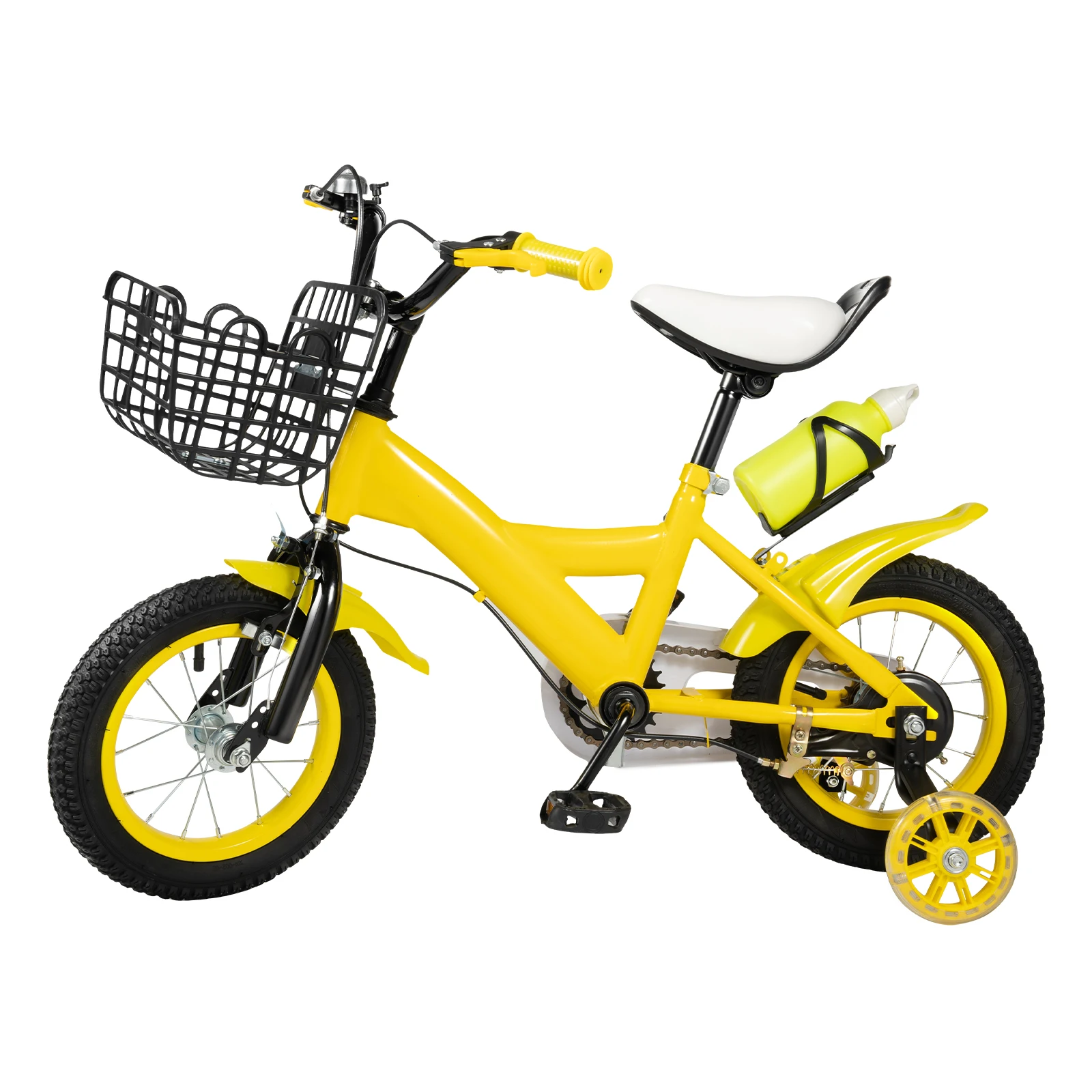 Blue/yellow/red Kids Bike 12 Inch Bicycle for Kids Young Girls Kids Bike Suitable 2-4 Years Old