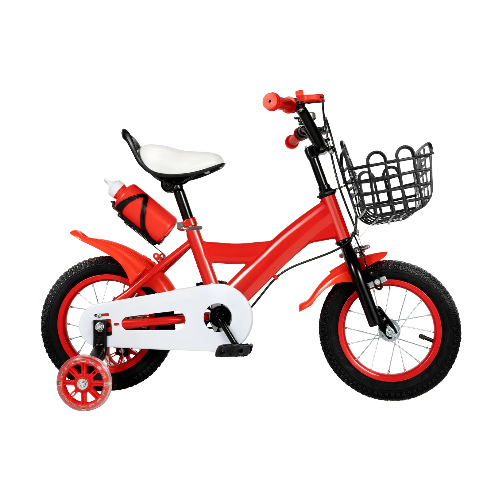 Blue/yellow/red Kids Bike 12 Inch Bicycle for Kids Young Girls Kids Bike Suitable 2-4 Years Old