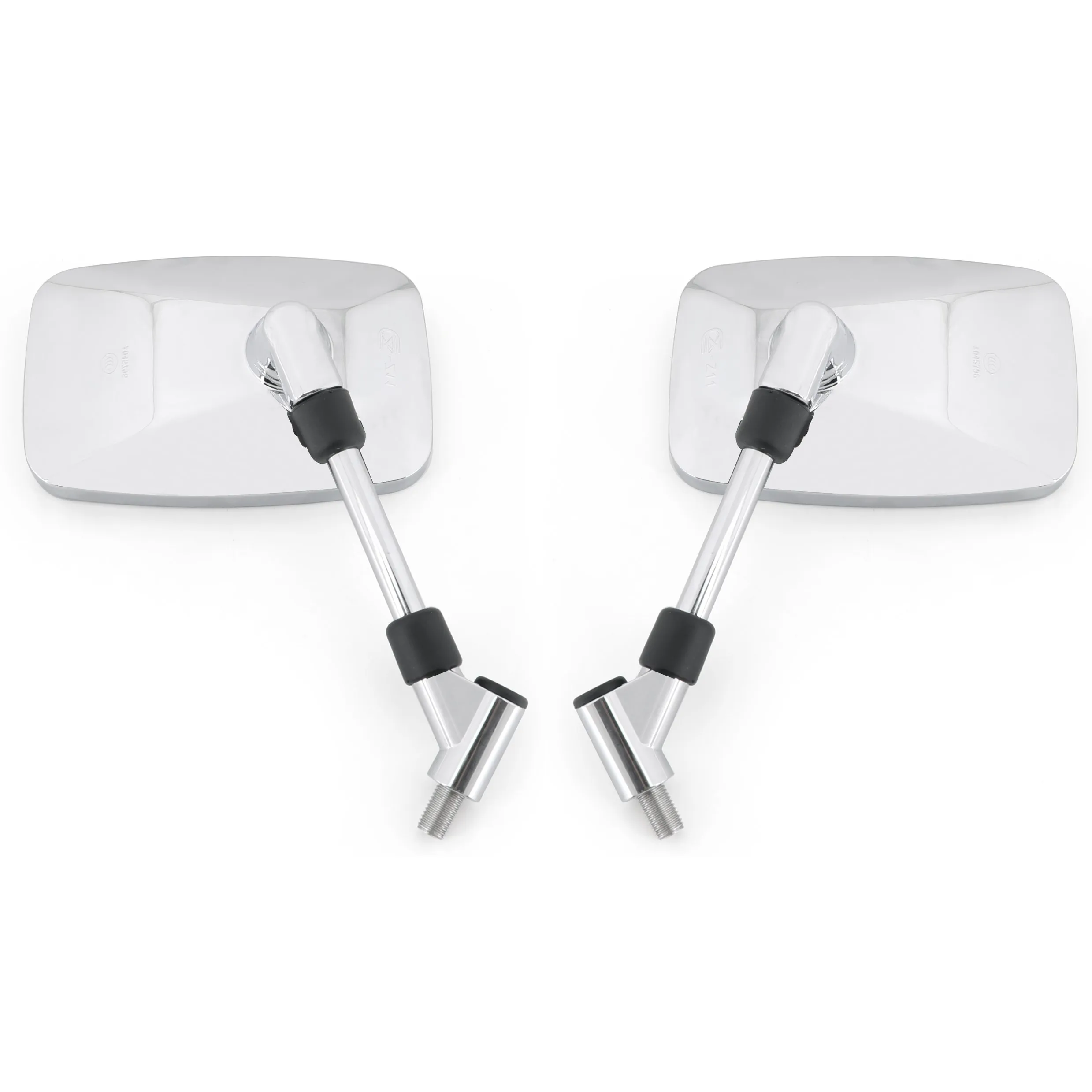Artudatech Rectangle 10MM Rear View Mirrors For Suzuki VS600 VS750 VS800 VL800 VZ800 VL1500