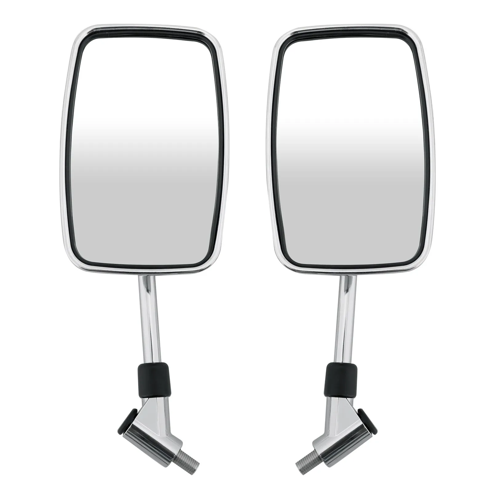 Artudatech Rectangle 10MM Rear View Mirrors For Suzuki VS600 VS750 VS800 VL800 VZ800 VL1500