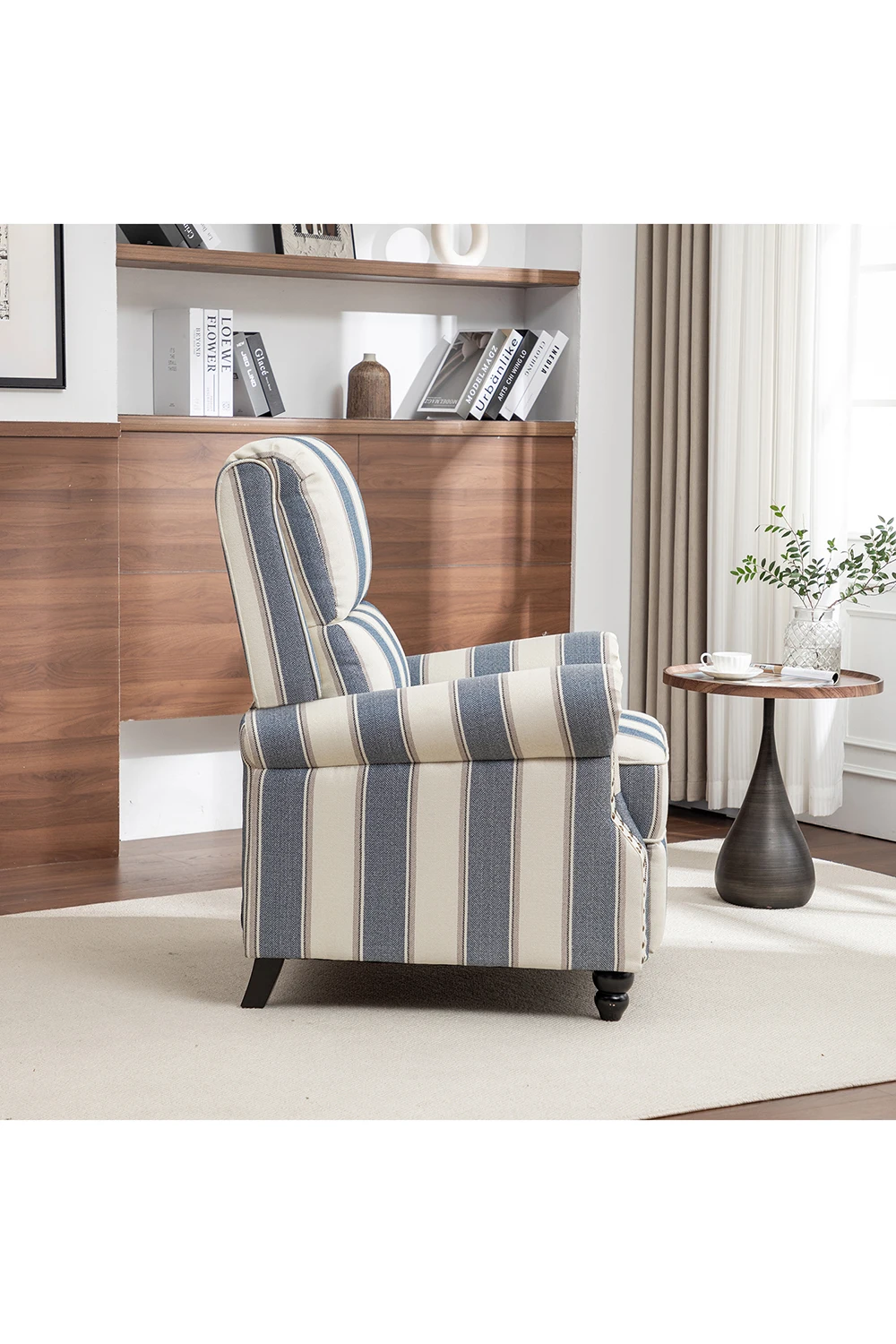 【Breeins】Modern Linen Upholstered Sofa Single Sofa Chair Livingroom Home Decoration
