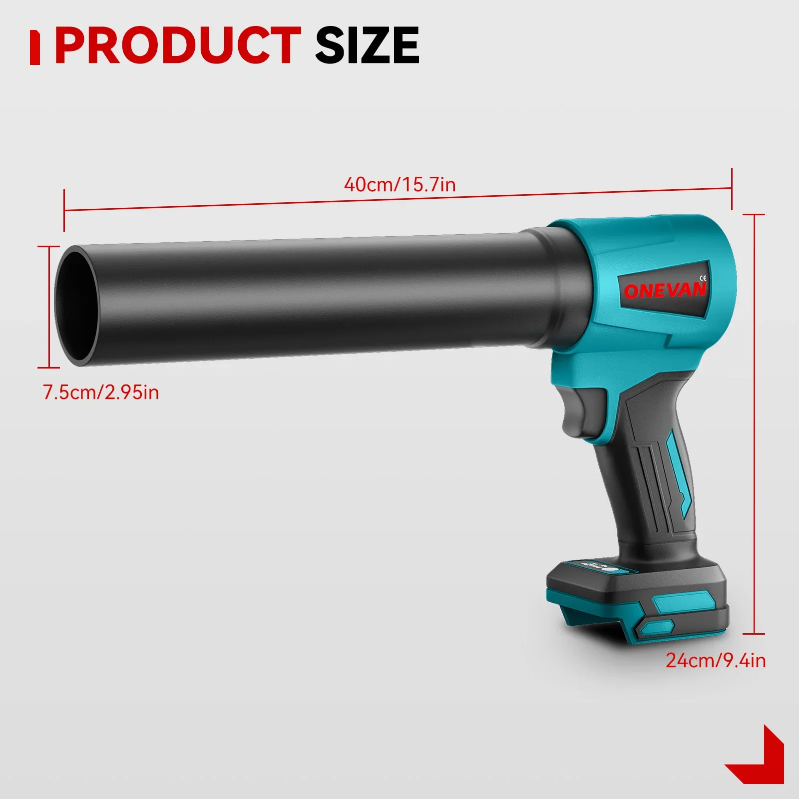 4000W Brushless 300000RPM Electric Turbo Blowers Jet Fan Handheld Leaf Blower Dust Blowing Tool for Makita 18V Battery Pins