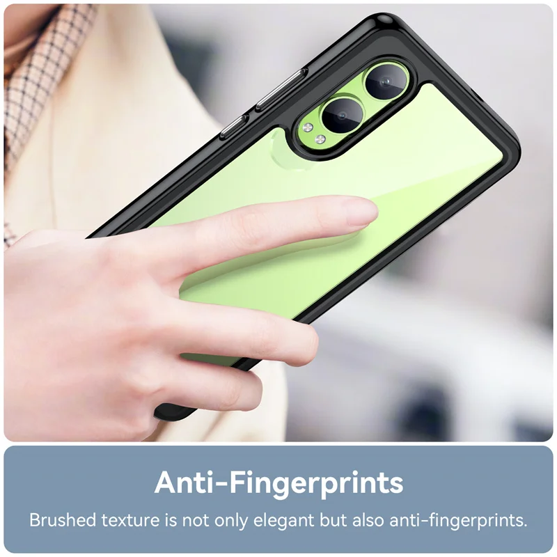 Transparent Colorful TPU Case for OnePlus Nord CE 4 Lite 5G Protective Cover Clear Fundas Coque Capa