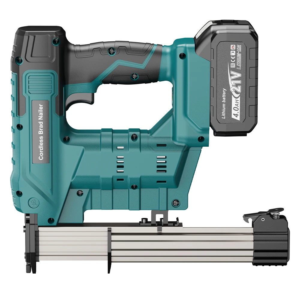 YEARTOP F10-F32 Electric Brushless Nail Staple Guns Battery Stapler Nailer Cordless Woodworking Nailing For Makita 18V Battery Y
