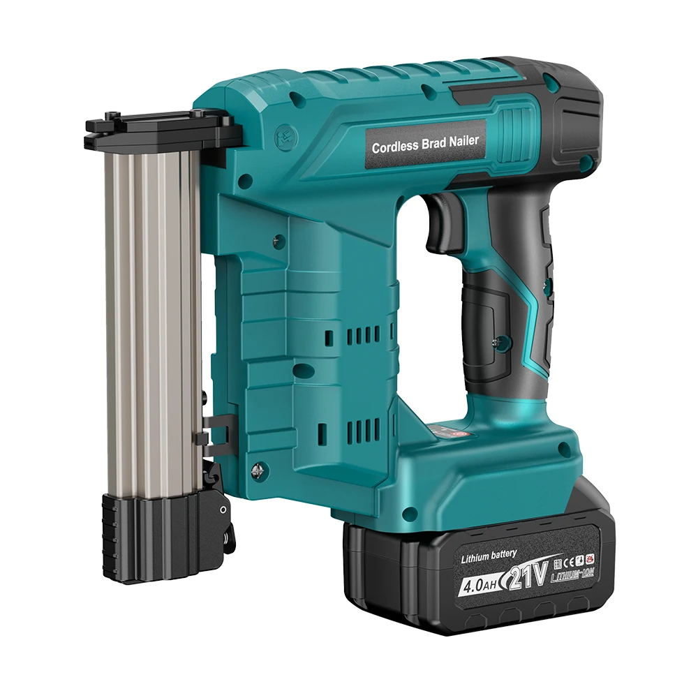 YEARTOP F10-F32 Electric Brushless Nail Staple Guns Battery Stapler Nailer Cordless Woodworking Nailing For Makita 18V Battery Y