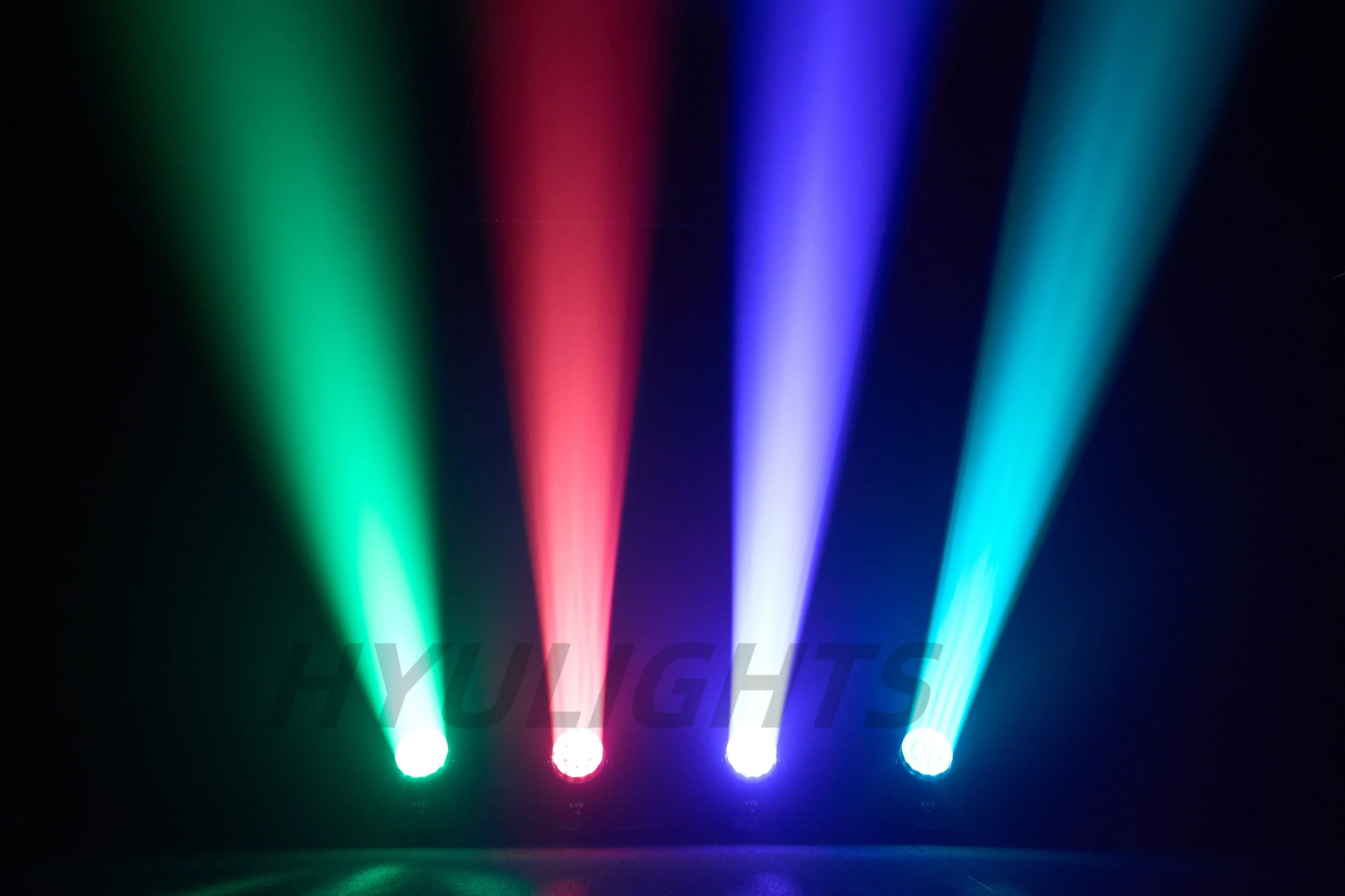 LED Beam+Wash 19x25W Big Bees Eyes RGBW Moving Head Light 2in1 Flight Case for Performance Stage Concert