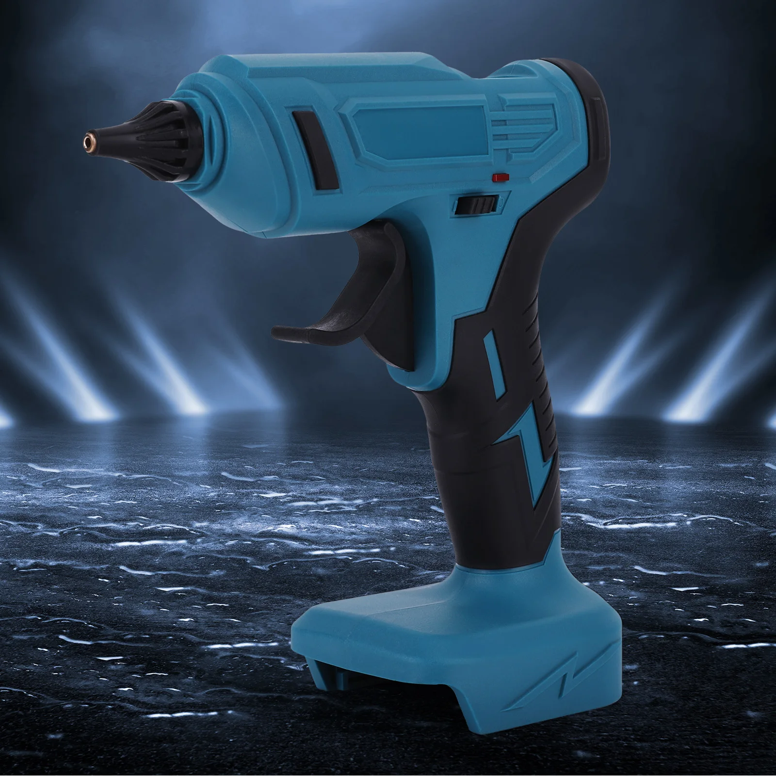 Hot Melt Glue Gun for Makita 18V Battery((Tools Only) with 10 Glue Sticks Heavy Duty Hot Glue Gun for Arts & Crafts & DIY
