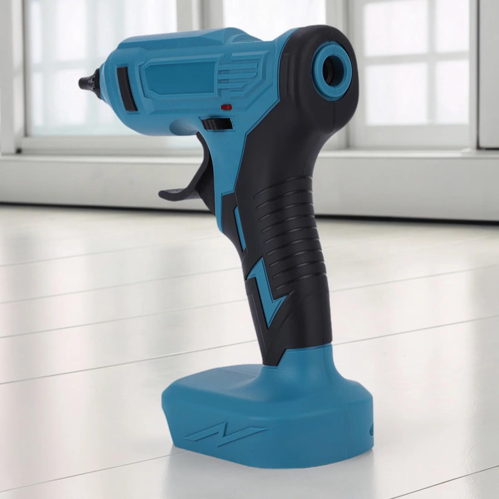 Hot Melt Glue Gun for Makita 18V Battery((Tools Only) with 10 Glue Sticks Heavy Duty Hot Glue Gun for Arts & Crafts & DIY