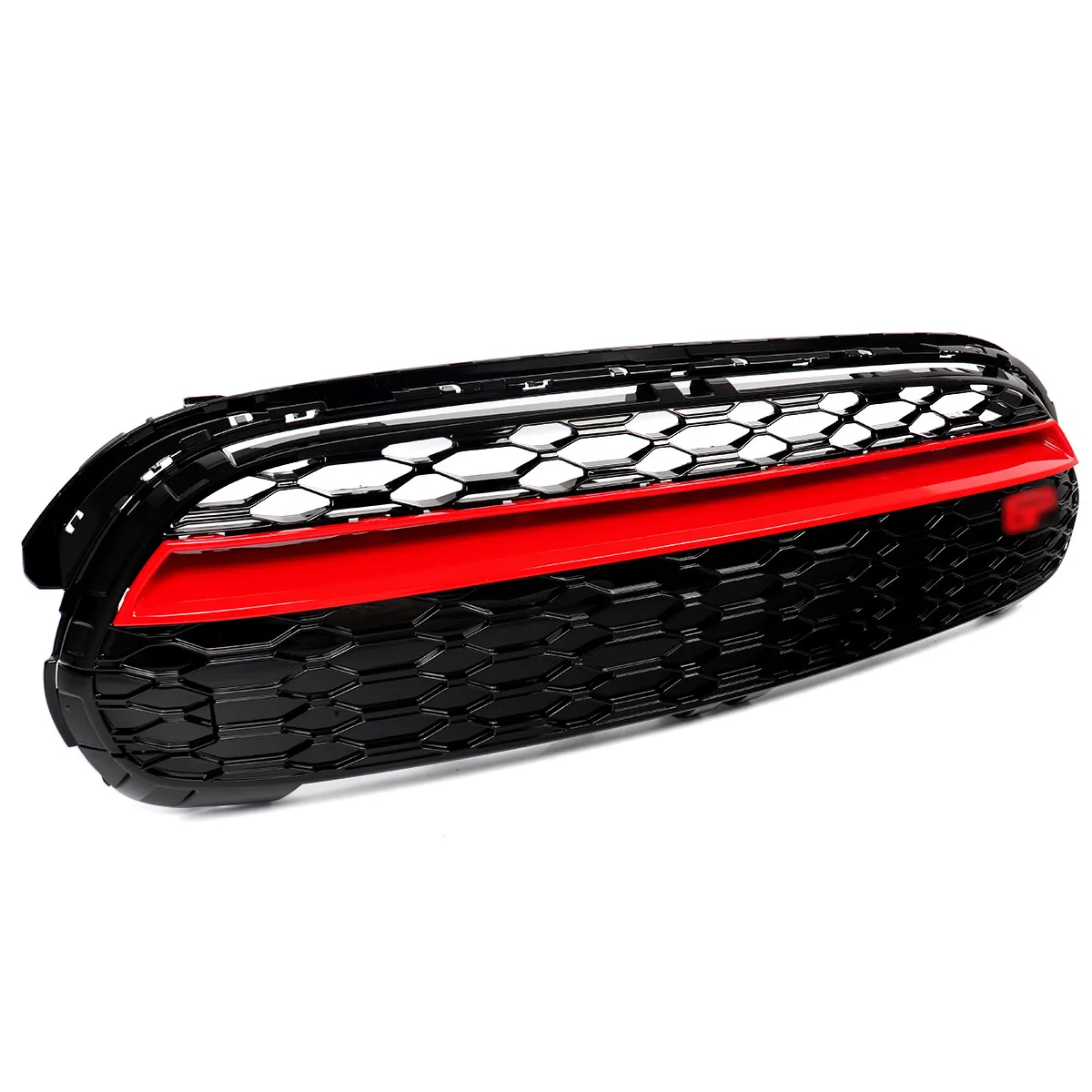 GP STYLE Grill Grid Replace FOR MINI COOPER F55 F56 F57 2014-2021 FRONT BUMPER GRILLE GRILL BLACK Red Refit Car Accessories