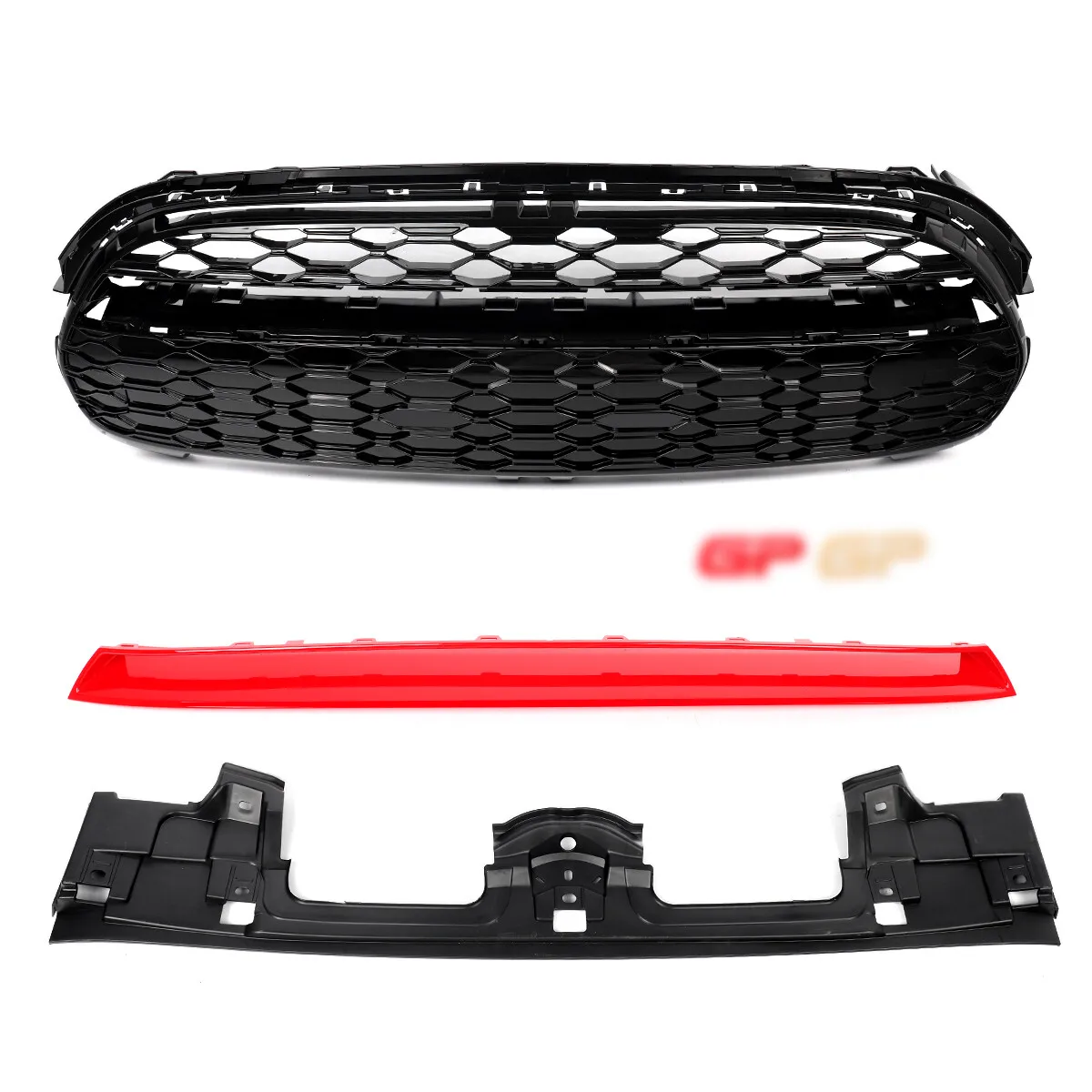 GP STYLE Grill Grid Replace FOR MINI COOPER F55 F56 F57 2014-2021 FRONT BUMPER GRILLE GRILL BLACK Red Refit Car Accessories