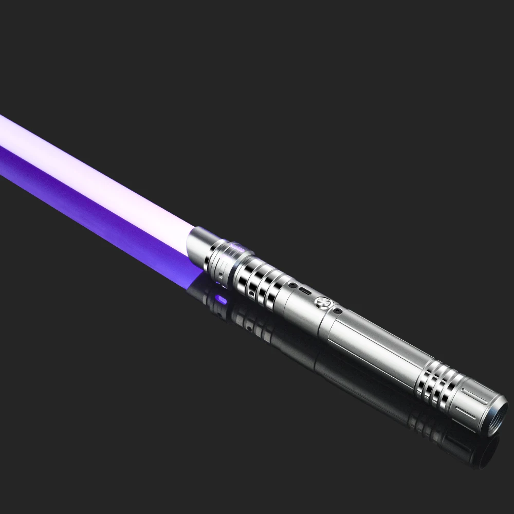 Light up Saber Luminous Toy For Kids Rechargeable 2 In 1 FX Dueling With 16 Colors 3 Sounds Modes For Children's Day Birthday Ha