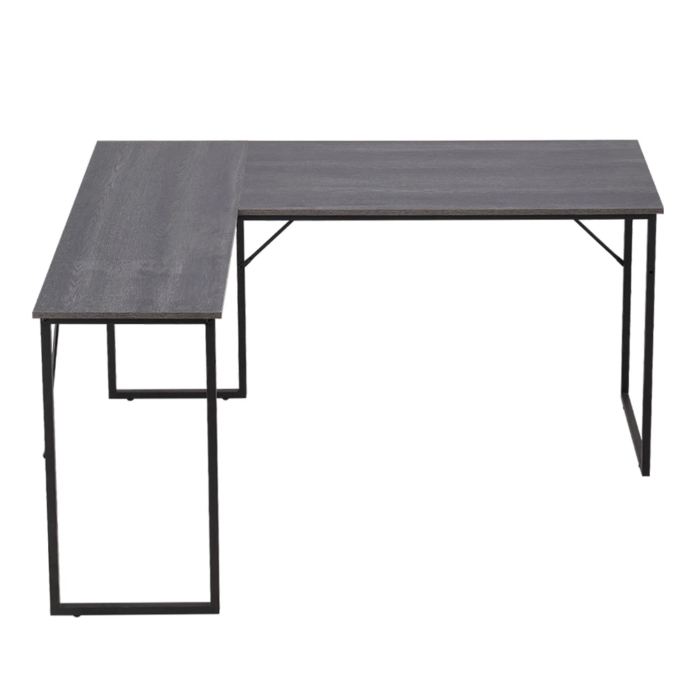 Voltsify Modern L-Shaped Computer Desk Gaming Desk Study Table Writing Desk, 143cm W X 110cm D X 75cm H