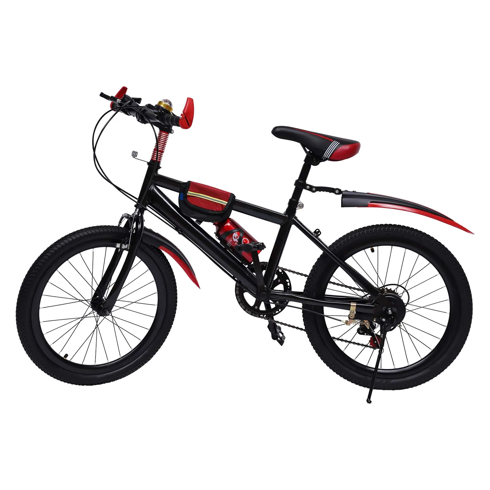 Hardtail Mountain Bike for Boys/Girls/Men/Women, 20" Sizes, 6 or 21 Speed Shimano Twist Shifting, Front or Dual Suspension