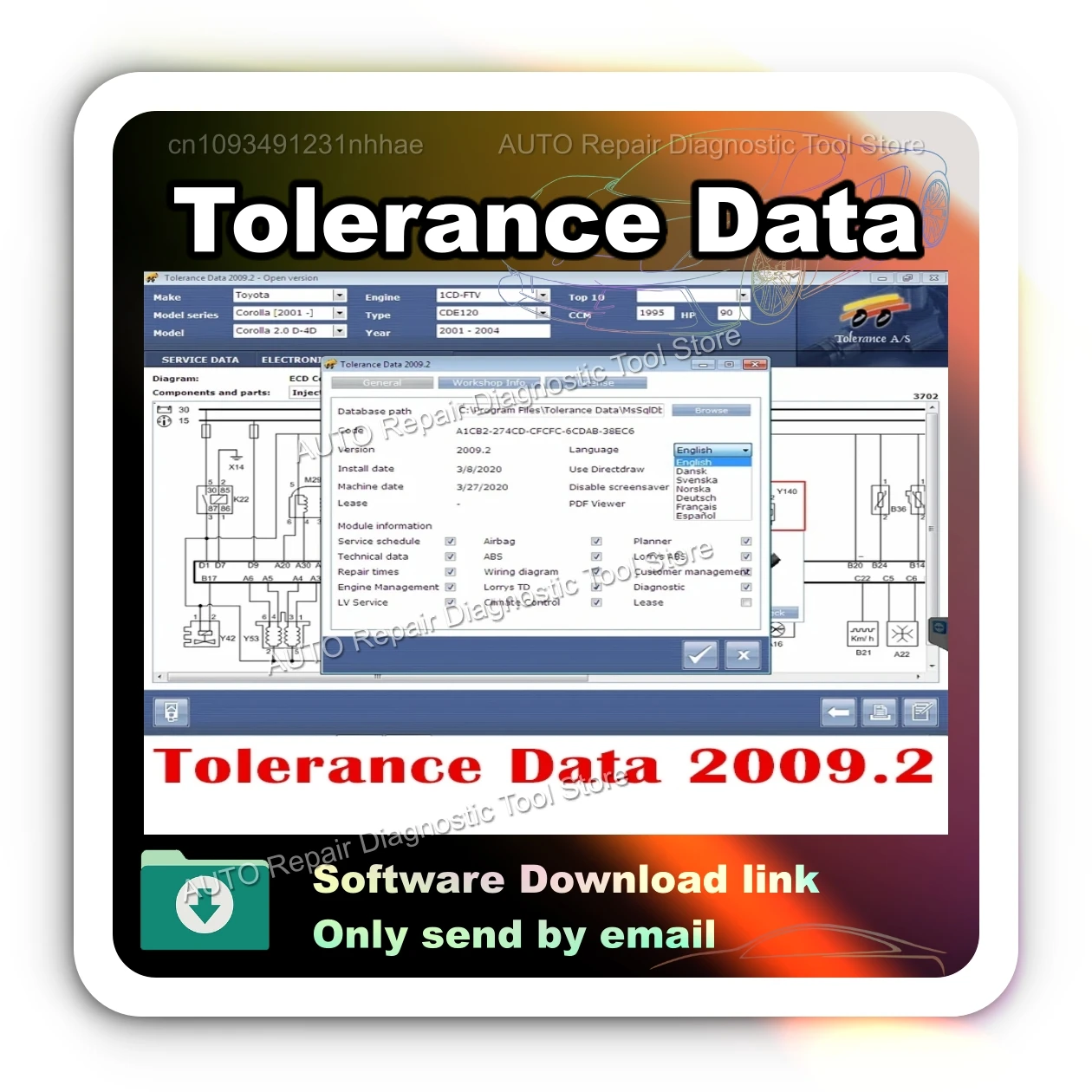 Auto Repair Software Tolerance Data 2009.2 Auto Repair Program Data with Free Keygen Install Video Guide Car Repair Software