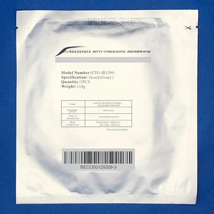 Anti-Freeze Membrane 27*30 34*42Cm Anti Freezeing Anti-Cryo Antifreeze Membrane Cool Cryo Pad Freeze Anti Freeze