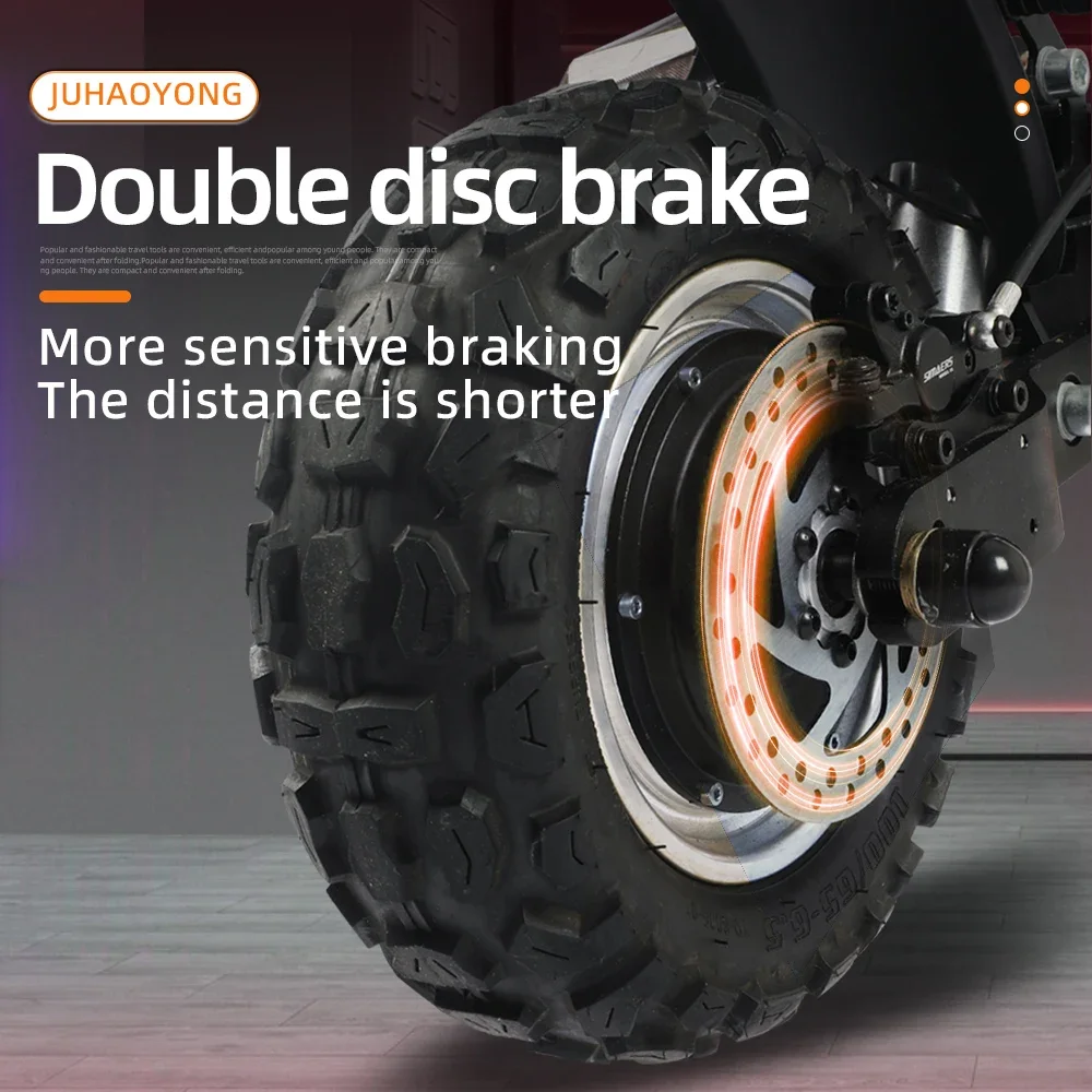 FREEBOY J30max Adult Foldable Escooter 6000W Electric Scooter 60V 38AH 11 INCH OFF-ROAD TIRE E-Mountain Scooter