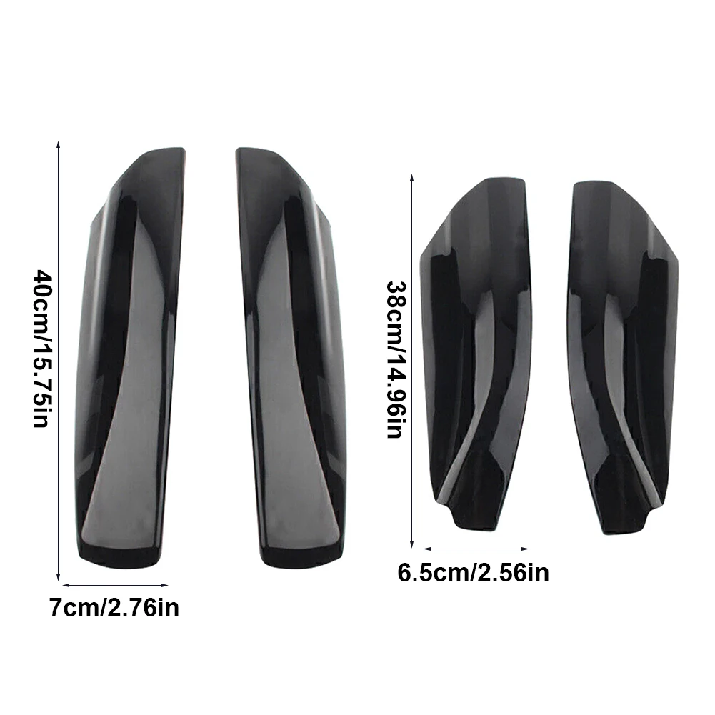 4pcs Roof Rack Rail End Protection Cover Cap Roof Rack Cover Roof Rail Rack Cover for Toyota Land Cruiser Prado 150 2010-2023