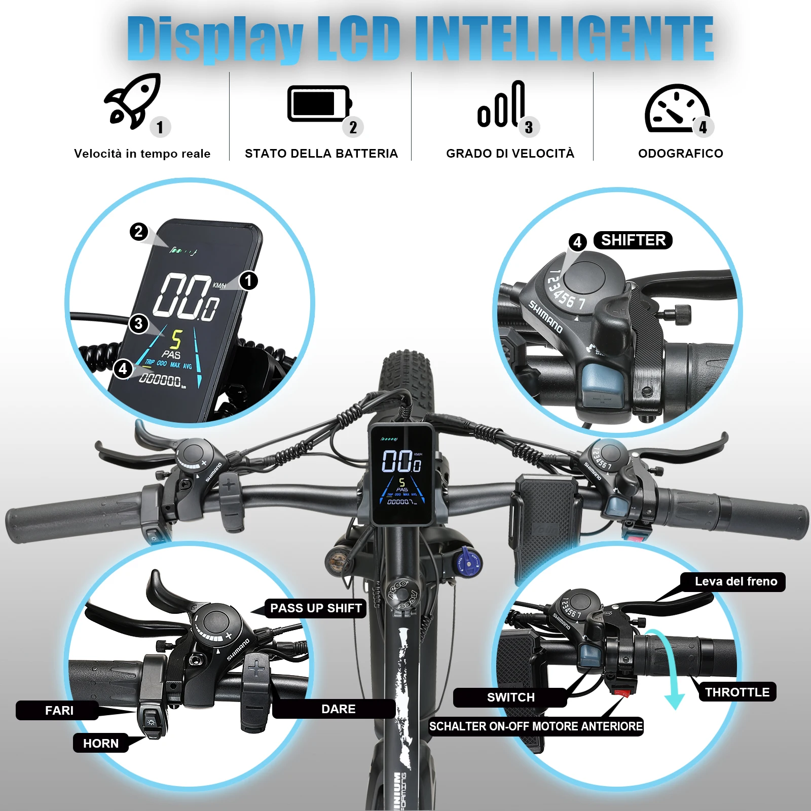 KETELES K800 Electric Bike 1000W*2 Motor 48V23AH Battery Off-Road E-Bike 26 inch Fat Tire E-Mountain Bike
