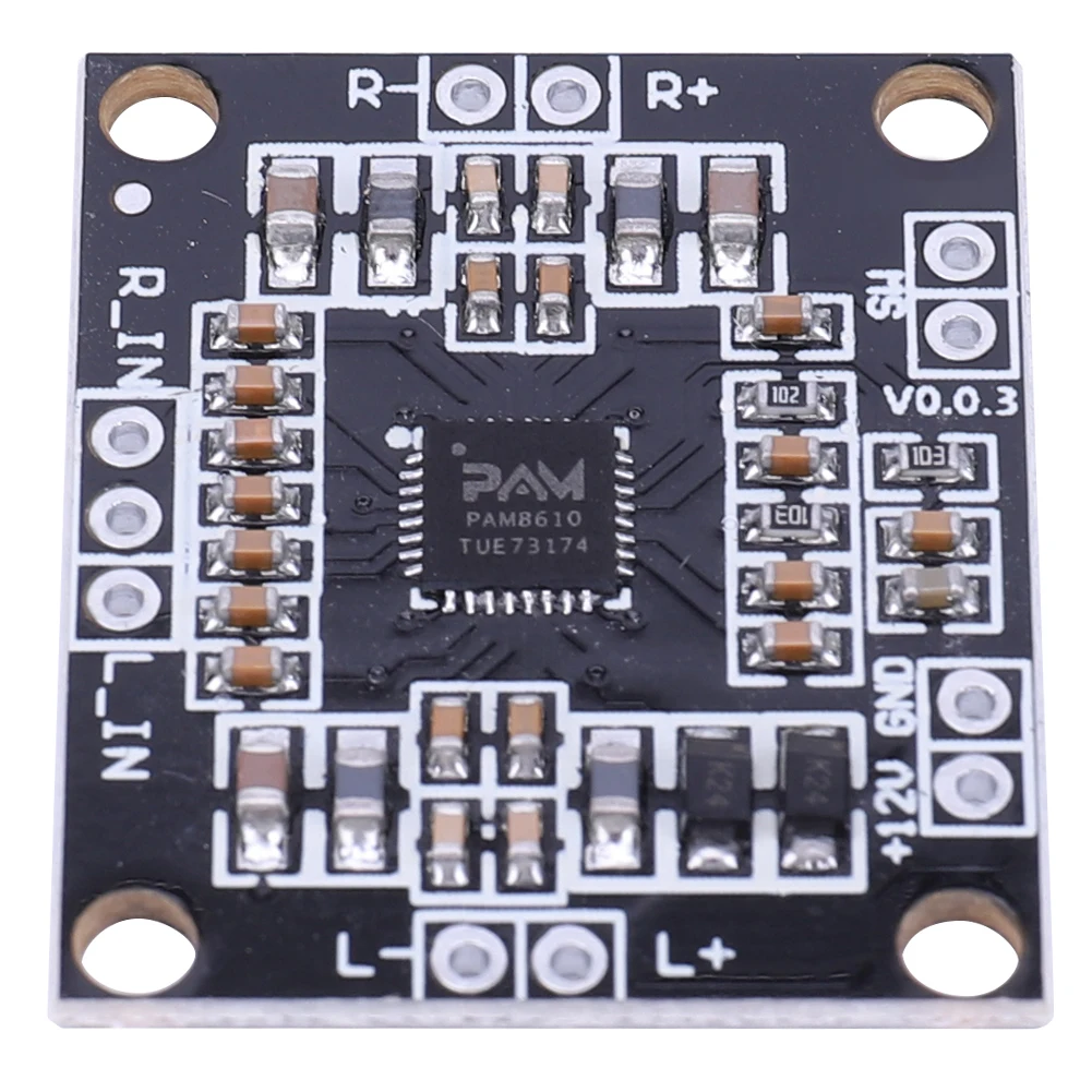 PAM8610 Stereo Mini Power Amplifier Board 2x15W Digital Amplifier Board Class D Two-Channel