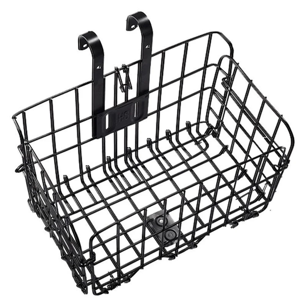 Mountain Bike Folding Hanging Basket Bicycle Basket Basket Front and Rear Hanging Bold Side Trailer for Outdoor Cycling Travel