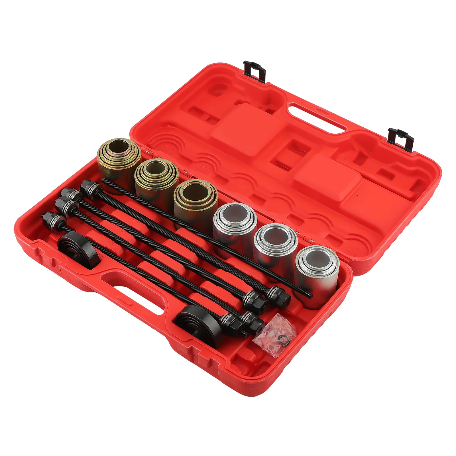 26PC Press and Pull Sleeve Kit Bushe Bearing Seal Removal Install Tool Set