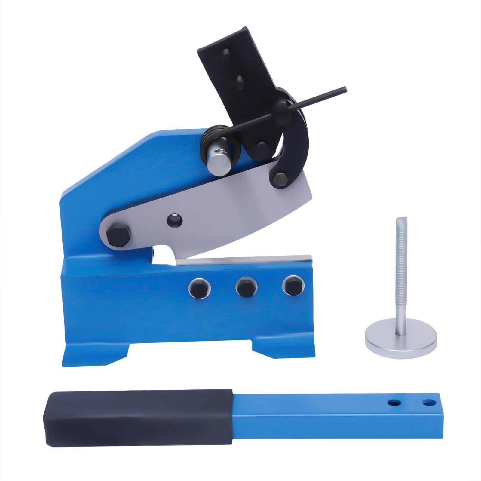 Manual Metal Cutter Hand Lever, Shear Metal Steel Cutting Machine, Thickness (Round Steel) 1.1cm/0.43in
