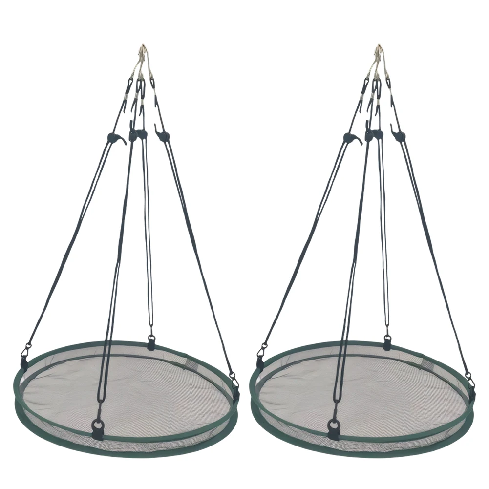 2 Pack Bird Seed Catcher Trays Hanging Bird Feeder Fabric Bird Feeder Outdoor Bird Feeding Accessory