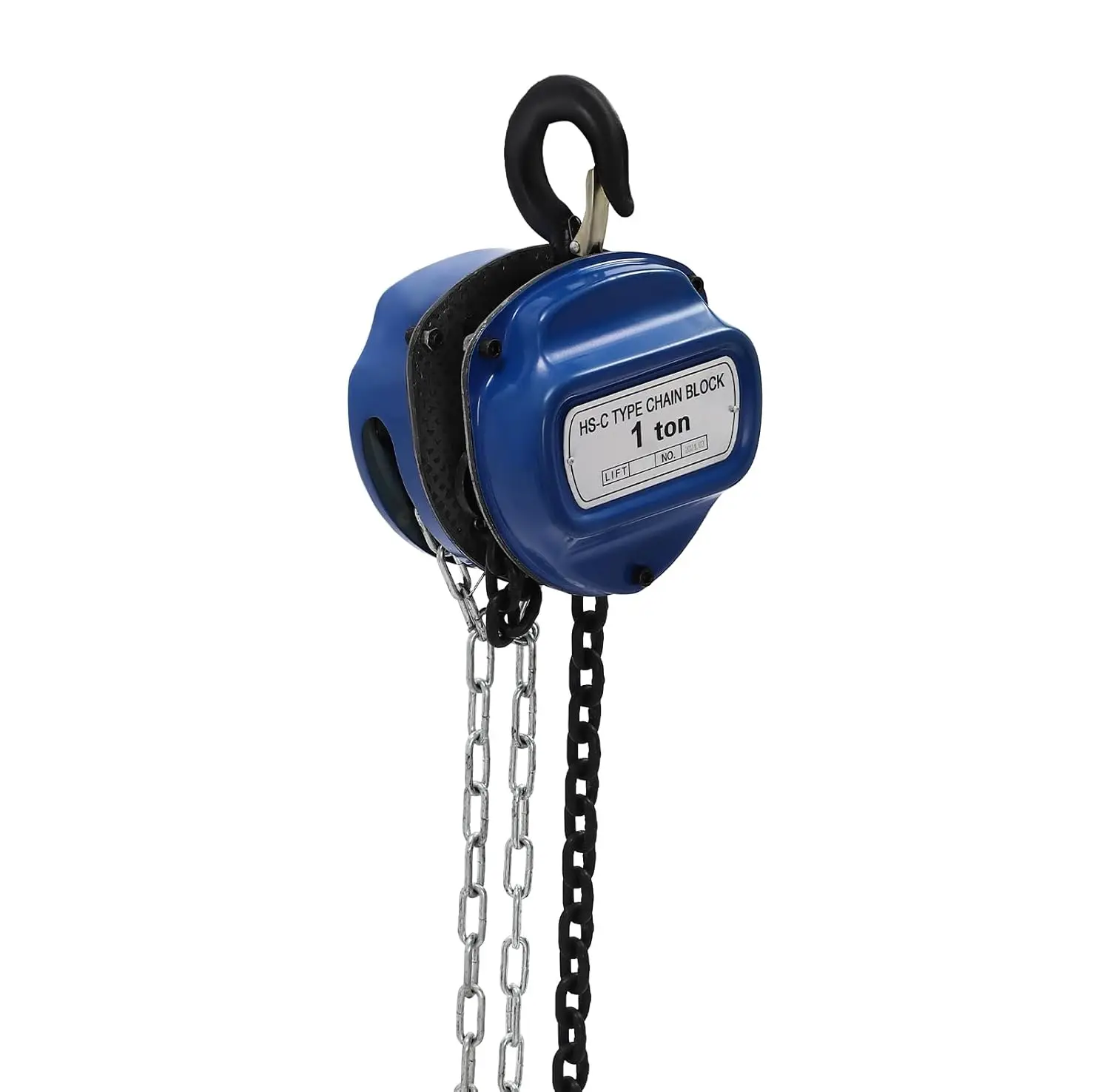 1T Hand Chain Hoist - 13.12ft Chain Length, Heat-Treated&Anti-Rust, Safe&Durable for Heavy Load Lifting in Factories/Mines