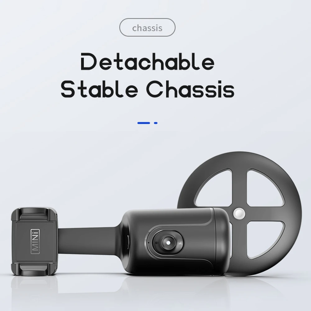 Auto Tracking Shooting Gimbal AI Camera Recognition Body Face Track 360 Rotation Desktop Intelligent Follow Live Shoot Phone Sta