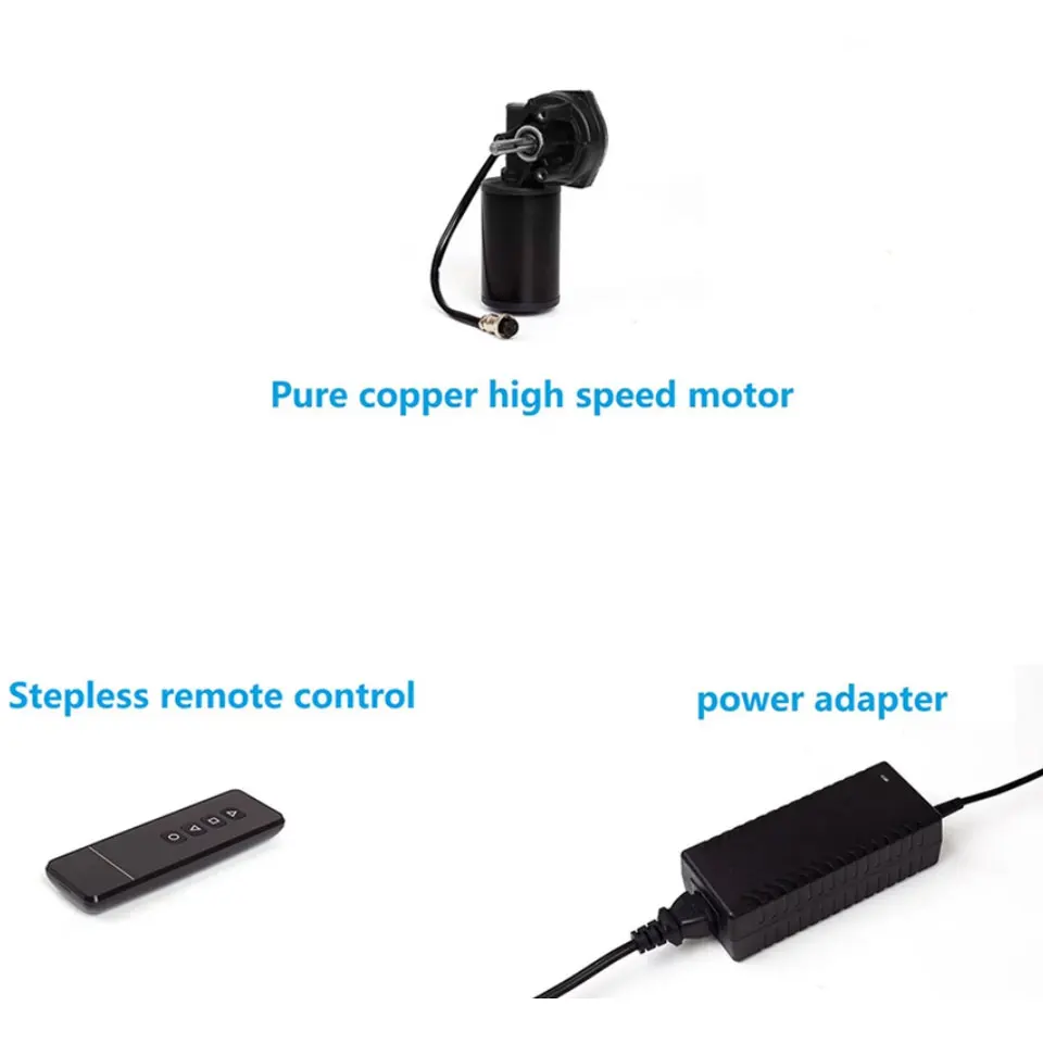 New Adjustable 30-90mm Stroke RF Remote Control Stainless Steel DC 24V DIY Telescopic Reciprocating Linear Actuator Motor gift