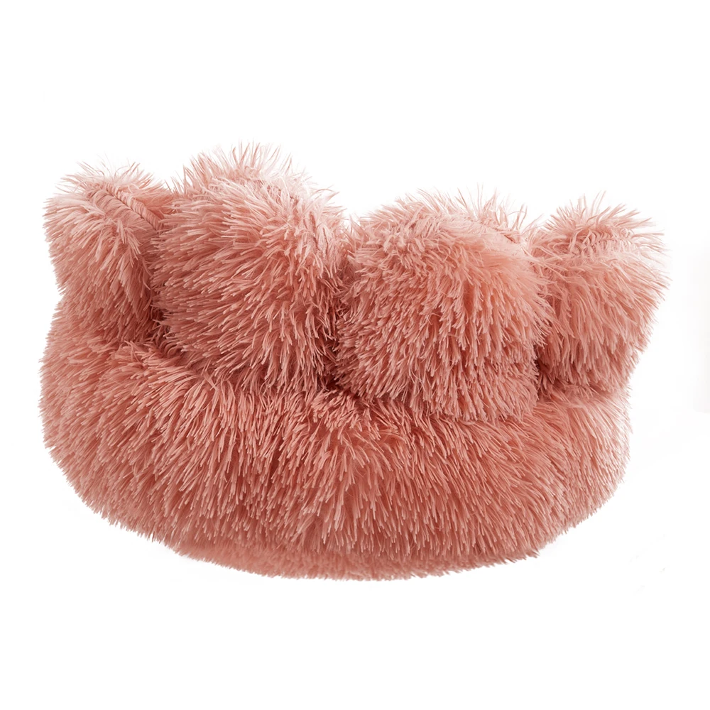 Tieker pet plush bed dog bed cat bed soft pet bed pet sleeping mat warm four seasons universal