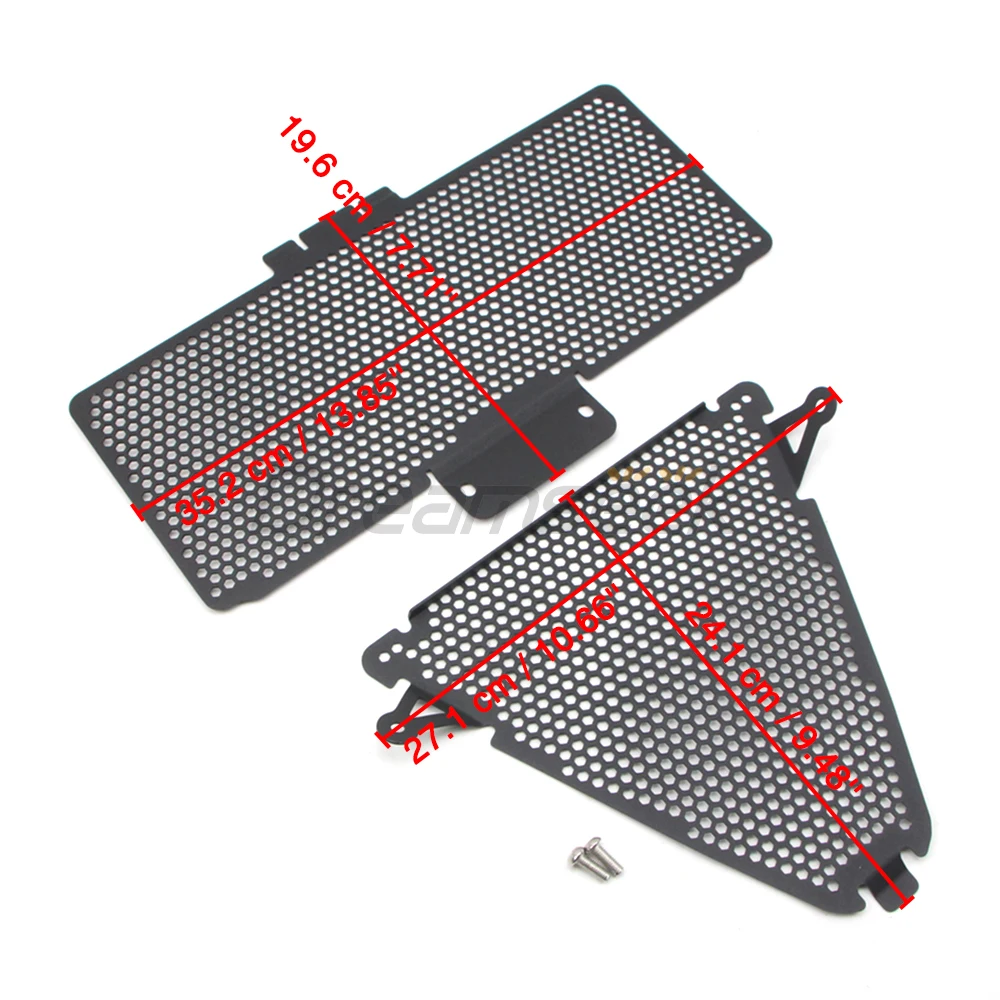 Radiator Oil Cooler Grille Guard for Ducati Panigale 899 2013-2015 1199 2012-2015 V2 20+ Motorcycle Protector Cover Mesh Shield