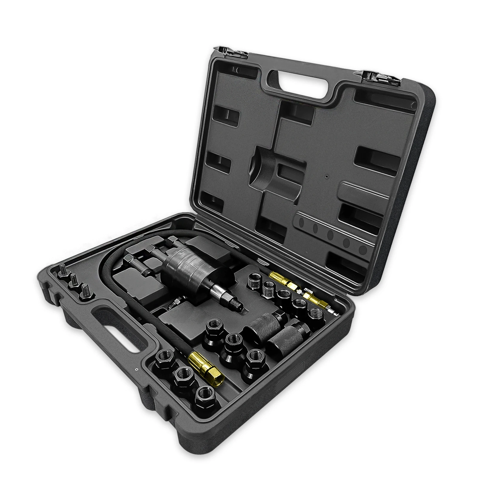 All-in-one kit DIESEL INJECTOR PULLER Pneumatic Injector Extractor Puller Removing Injector Kit Input pressure 5-8 bar